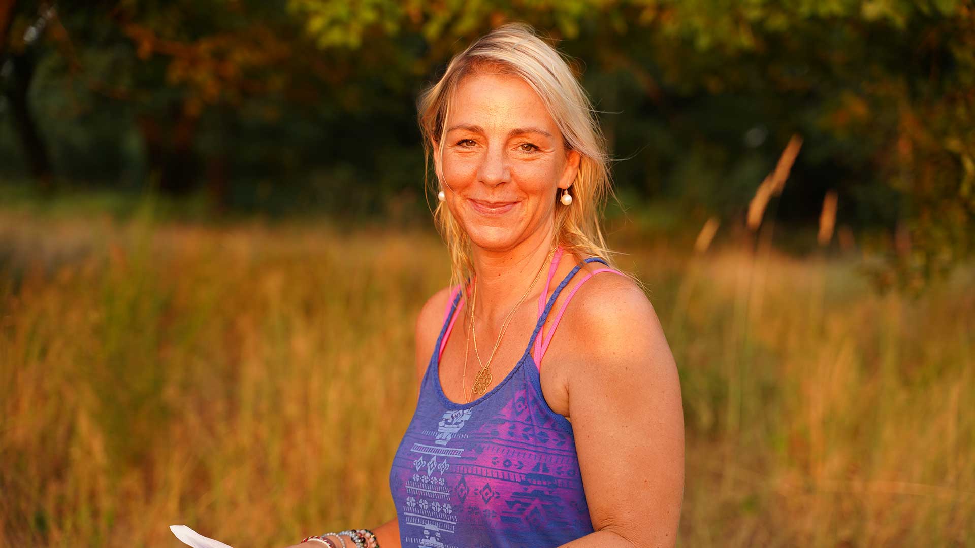 Aufnahme Yogaserie in der Natur!