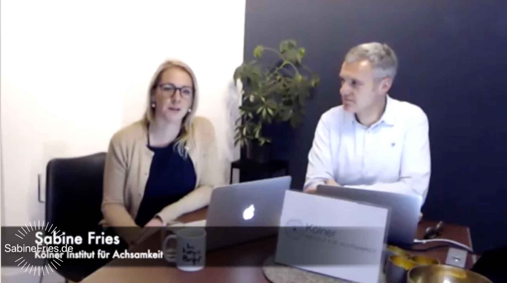 Online Austausch im Businessbereich zum Thema Mindfulness in Unternehmen!